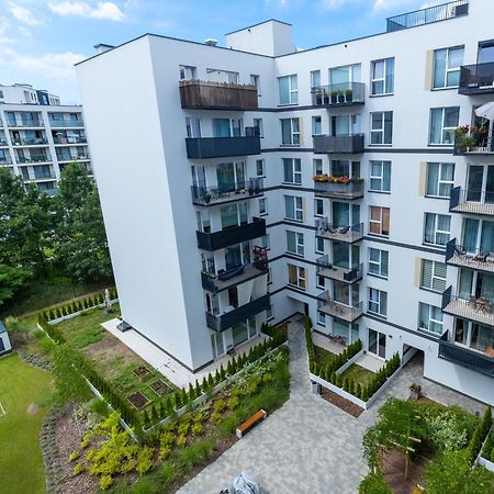 Vip Apart Bielany Przy Metrze Warschau Exterior foto